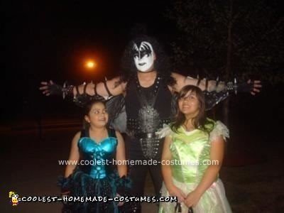 Homemade Gene Simmons Costume