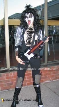 Homemade Gene Simmons Costume