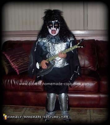 Homemade Gene Simmons the Demon Costume