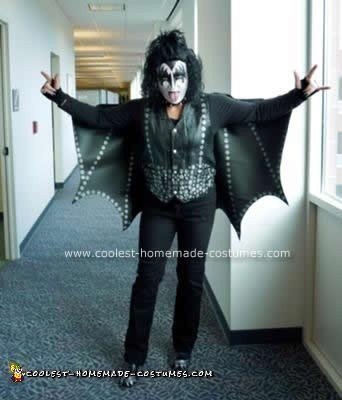 Homemade Gene Simmons the Demon Costume