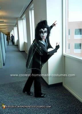 Homemade Gene Simmons the Demon Costume