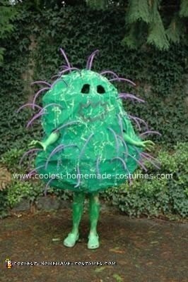 Homemade Germ Costume