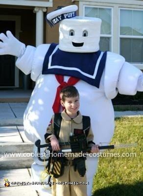 Homemade Ghostbusters Costume