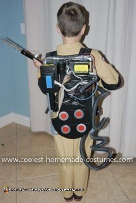 Homemade Ghostbusters Costume