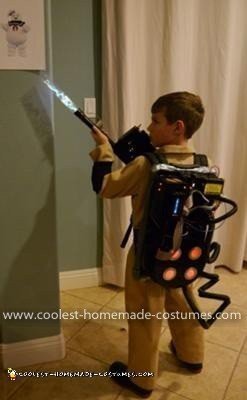 Homemade Ghostbusters Costume