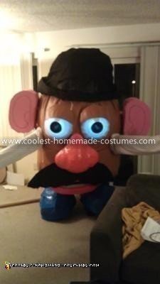 Homemade Giant Mr. Potato Head Costume