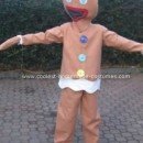 Homemade Gingerbread Man Costume