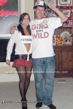 Coolest Girls Gone Wild Girl and Film Crew Couple Costume
