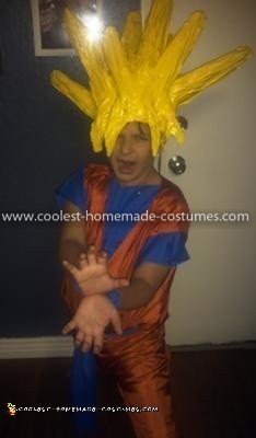 Homemade Goku Costume