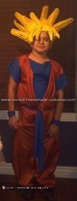 Homemade Goku Costume