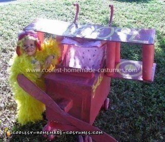 Coolest Goldie the Chicken Pilot Homemade Costume