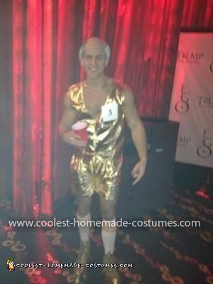 Homemade Goldmember Costume