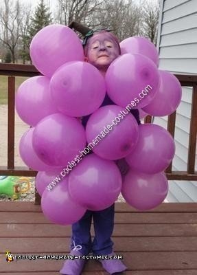 Grapes DIY Halloween Costume Idea