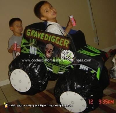 GraveDigger Monster Truck Costume