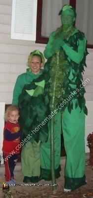 Green Giant and Sprout Couple Costume