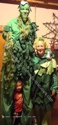 Green Giant and Sprout Couple Costume