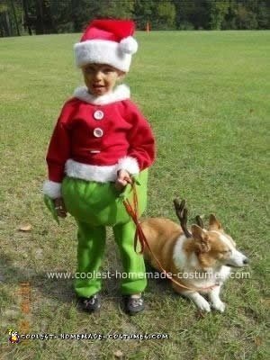 Homemade Grinch Costume