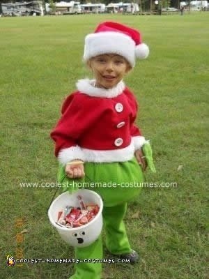 Homemade Grinch Costume