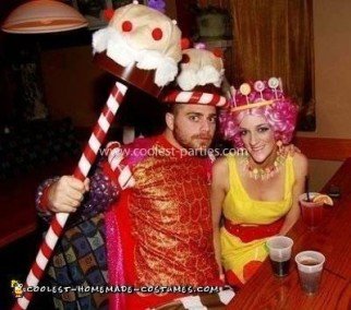 Homemade  Group Candyland Costume