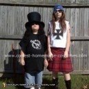 Homemade Slash and Axl Costumes