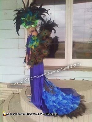Halloween Peacock Costume