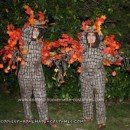 Homemade Halloween Tree Couple Costume