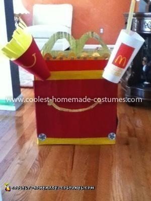 Homemade Hamburger in a Happy Meal