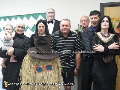 Handmade Addams Family Group Costumes