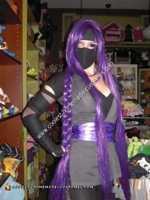 Handmade Kunoichi (Female Ninja) Costume