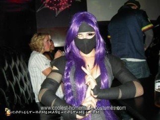 Ninja Postures Necessary With This Costume!