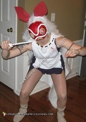 Handmade San from Princess Mononoke Costume