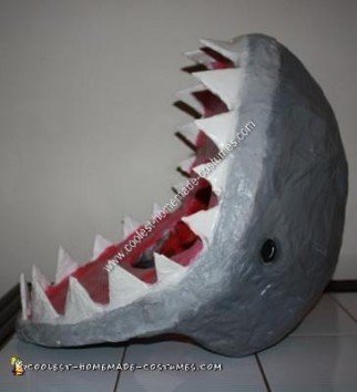 Handmade Shark Eating Child Halloween Costume