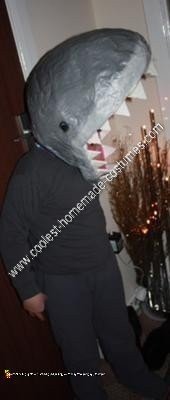 Handmade Shark Eating Child Halloween Costume