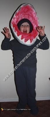 Handmade Shark Eating Child Halloween Costume