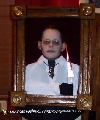 Homemade Haunted Portrait Costume