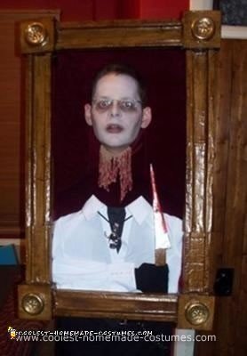 Homemade Haunted Portrait Costume