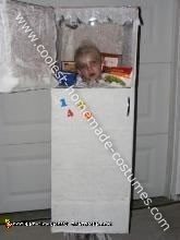 Head in Fridge Halloween Costume