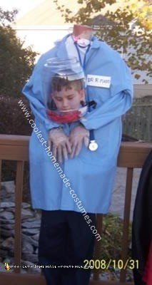 Homemade Headless Mad Scientist Costume