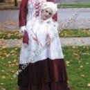 Homemade Headless Marie Antoinette Unique Halloween Costume Idea