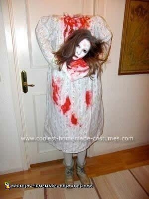 Homemade Headless Woman Costume