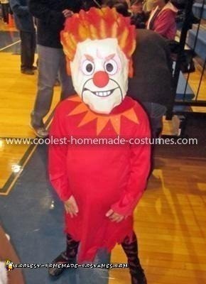 Homemade Heat Miser and Snow Miser Costumes