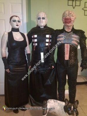 Homemade Hellraiser Group Halloween Costume Idea