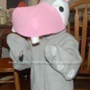 Homemade Hippo Costume