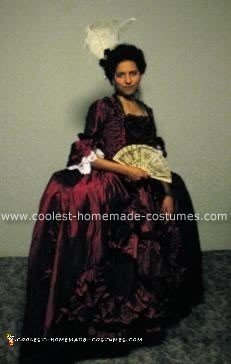 Homemade Robe à la Française Costume