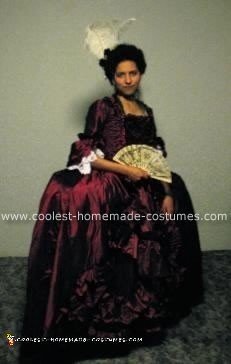 Homemade Robe à la Française Costume