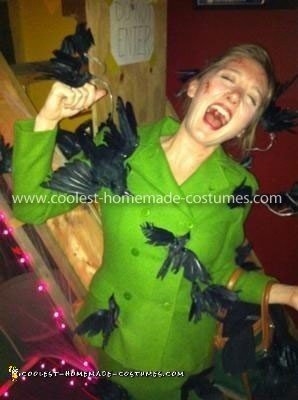 Homemade Hitchcock Tippy from The Birds Costume