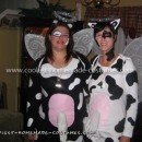 Homemade Holy Cows Couple Costume