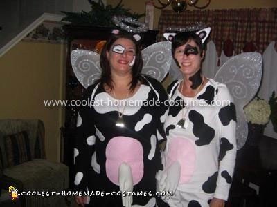 Homemade Holy Cows Couple Costume