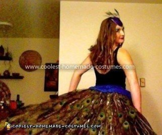 Homemade Peacock Costume