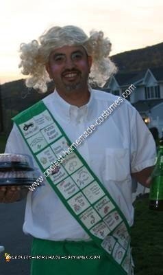 Sexy girl scout halloween costume